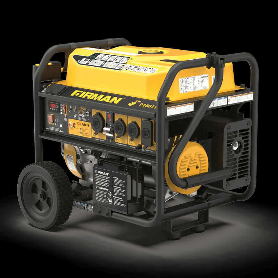 Firman 10,000W Performance Series Generator with CO Alert - Portable Power from Cabin Depot