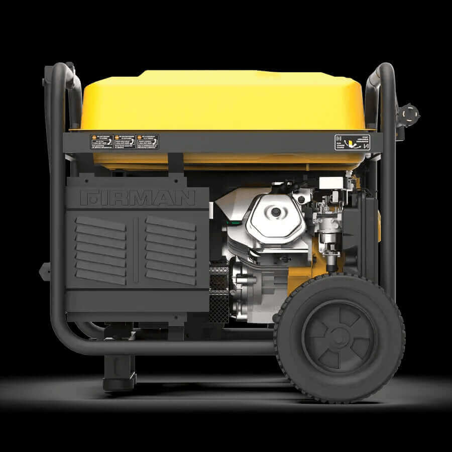 Firman 10,000W Gas Generator with CO Alert from Cabin Depot, portable and safe for storms or events.