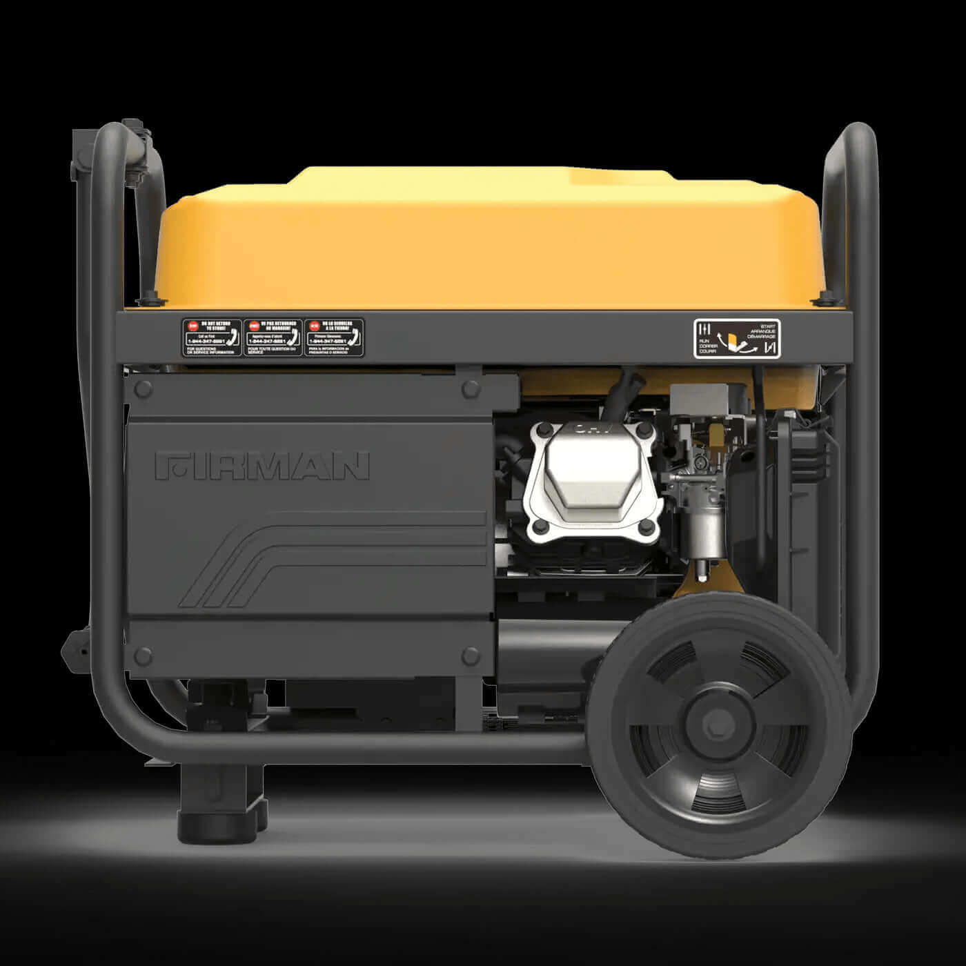Firman 4,550W Gas Remote Start Portable Generator with CO Alert, available at Cabin Depot