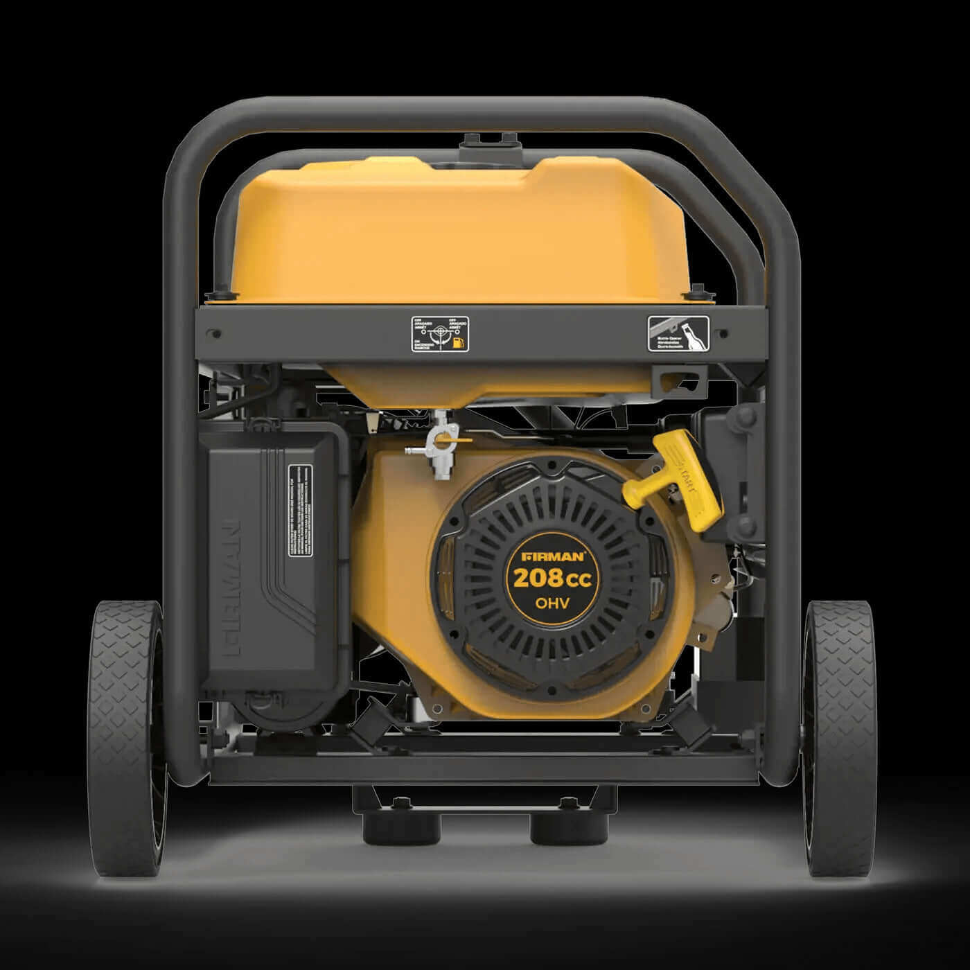 Firman 4,550W Gas Portable Generator with Remote Start and CO Alert, available at Cabin Depot. Ideal for outdoor power needs.