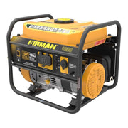 Firman 1500/1200W Generator with metal frame, perfect for camping. Portable power solution from Cabin Depot.