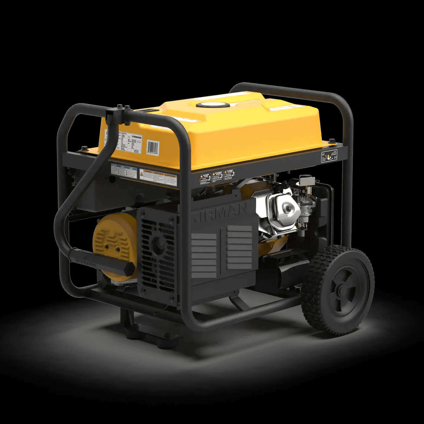 Firman 10,000W Generator with Remote Start and CO Alert, perfect for home backup or events. Available at Cabin Depot.