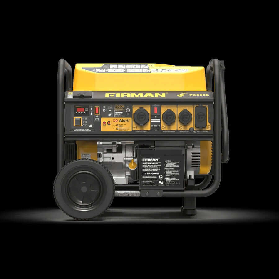 Firman 10000W Generator with CO Alert from Cabin Depot, Portable Power Solution - Model P08008