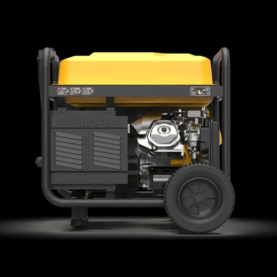 Firman 10,000W generator with remote start and CO alert, ideal for cabins. Available at Cabin Depot. Portable and high-performance.
