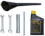 Firman portable generator accessories kit including funnel, wrenches, oil, and tools from Cabin Depot.