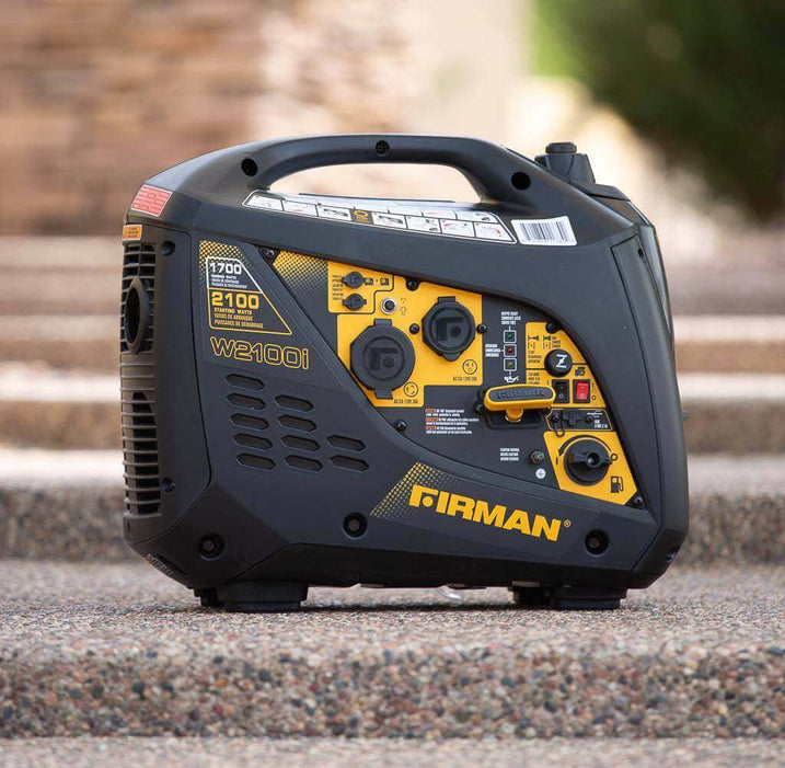 Firman 2,100/1,700W Whisper Series Generator - Generators by Firman