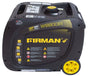 Firman 3,300/3,000W Whisper Series Gas Remote Start Portable Generator - Generators by Firman