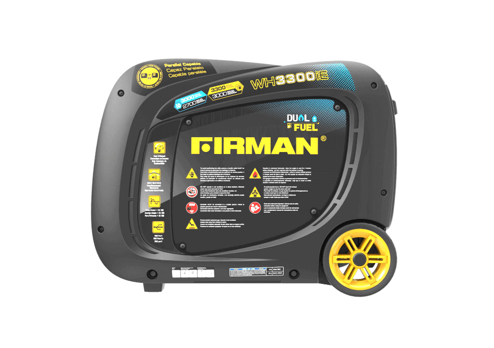 Firman Whisper Series Dual Fuel Electric Start Generator - Generators by Firman