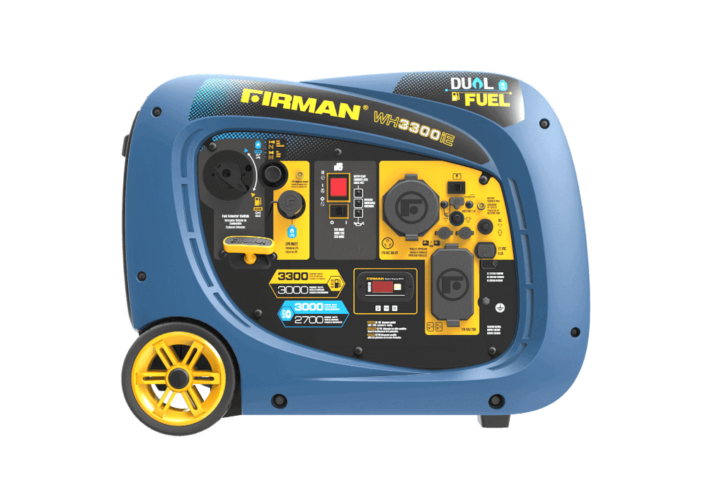 Firman Whisper Series Dual Fuel Electric Start Generator - Generators by Firman