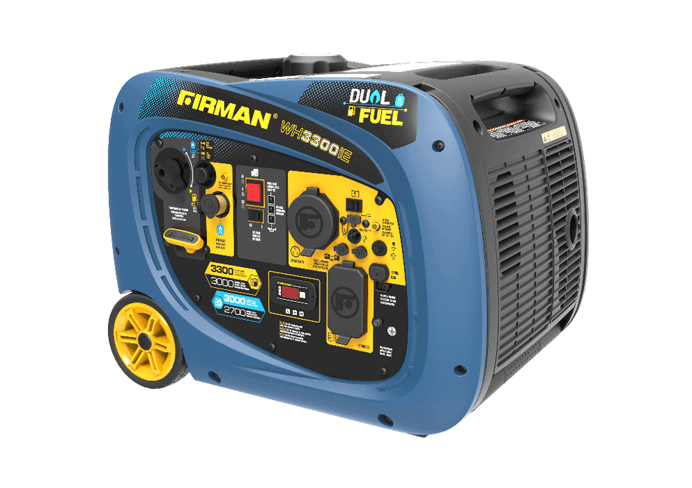 Firman Whisper Series Dual Fuel Electric Start Generator - Generators by Firman