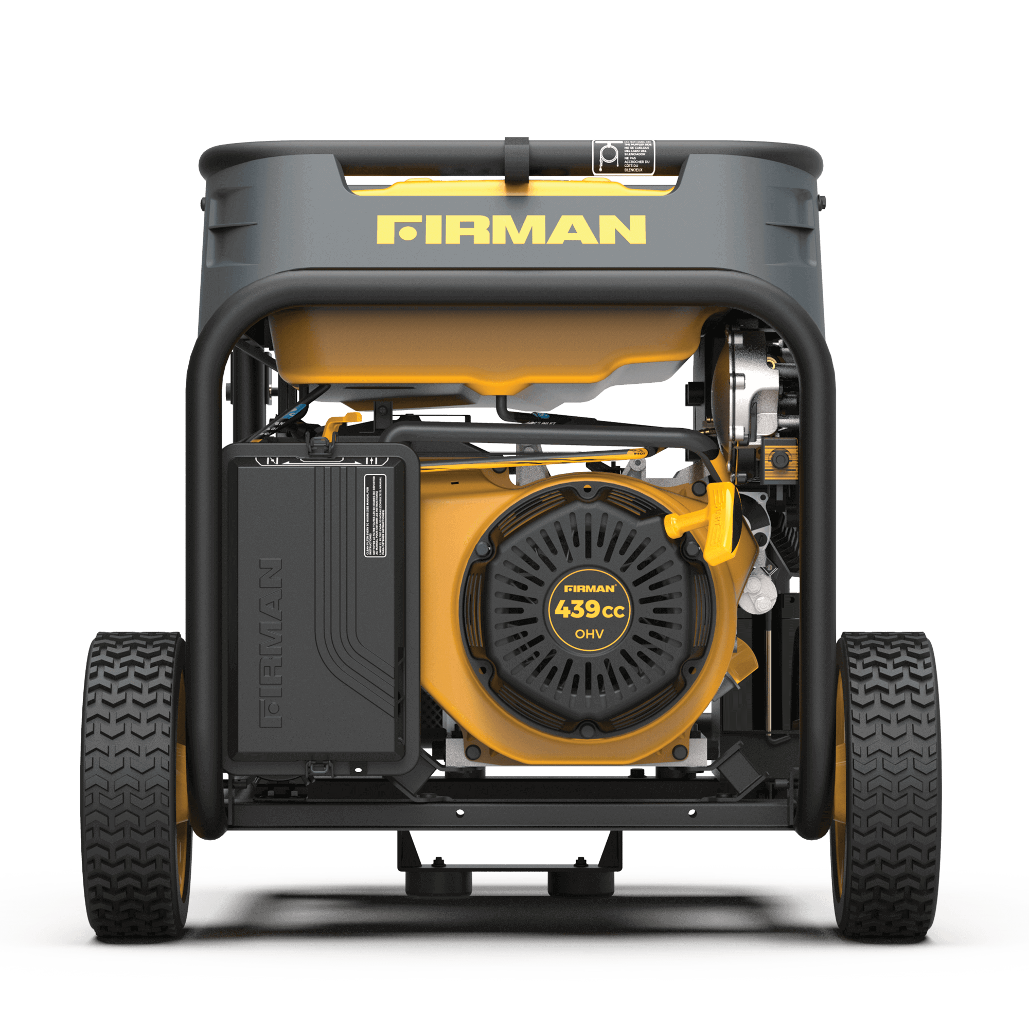 Firman Dual Fuel Portable Generator H08052 for RVs, backup, and work. Available at Cabin Depot. Engineered in the USA.