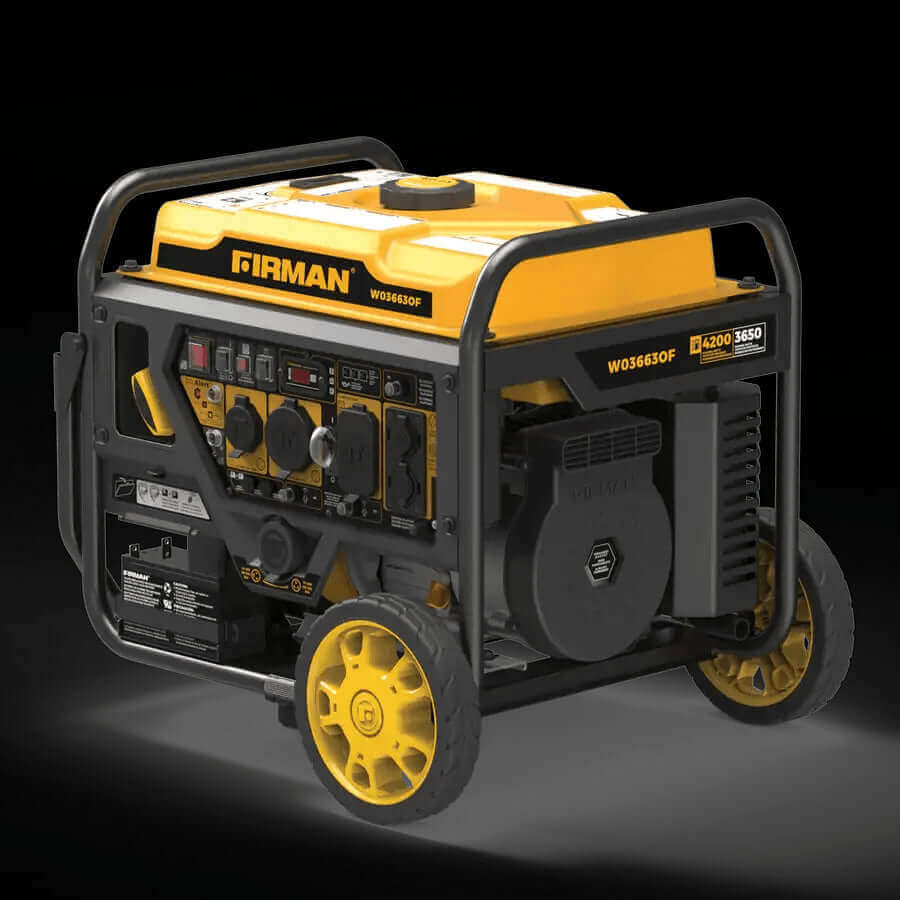 Firman 4200W Whisper Series Remote Start Generator with CO Alert for Camping & Home by Cabin Depot