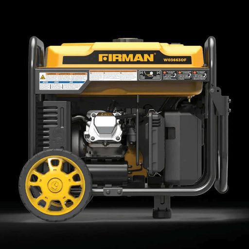 Firman 4,200W Whisper Series Remote Start Open Frame Portable Generator With CO Alert - Generators by Firman