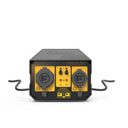 Firman 50A Parallel Kit with outlet covers, connecting two inverter generators for increased power, available at Cabin Depot.