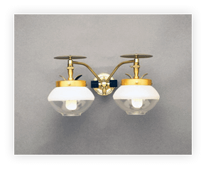 Falks Propane Double Wall Light for cabins and homes, available at Cabin Depot.