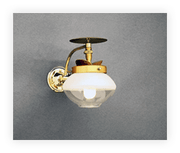 Falks Propane Single Wall Light for cabins by Cabin Depot, indoor gas lamp, ideal for homes, cottages, and boats, Canada manufactured.