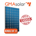 Bundle of 12 - 300 Watt Mono GMA Solar Panel