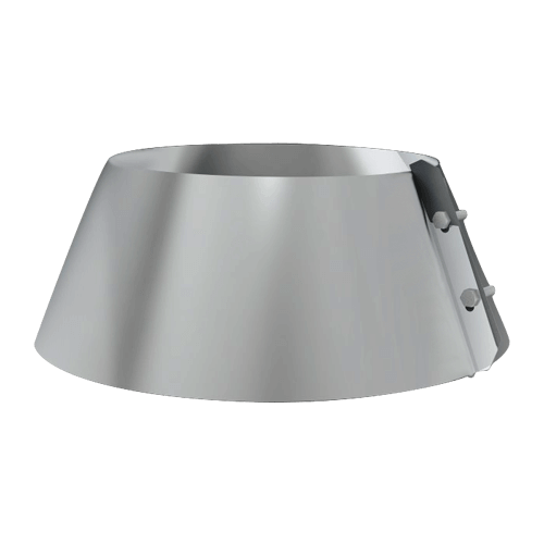 Summum Pro Storm Collar XL made of 304 stainless steel for SUMMUM PRO chimney, waterproof by Cabin Depot, product number SC-6SCXL.