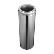 Summum Pro 48 inch 6 inch chimney, stainless steel, Cabin Depot exclusive, easy install, Canada, lifetime warranty, mirror finish.