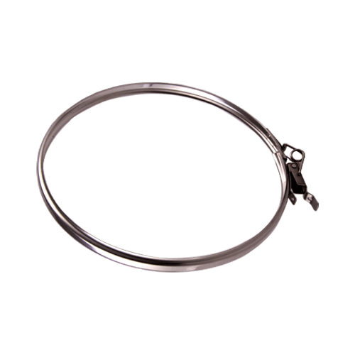 Summum Pro Locking Band for chimney connectors, secure joints, available at Cabin Depot, product number SC-6LB, essential safety accessory.