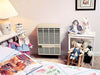 Empire DV210S Propane Direct Vent Heater in cozy room setting with dolls and pastel decor.