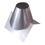 Summum Pro Adjustable Peak Flashing for Roof, Stainless Steel by Cabin Depot