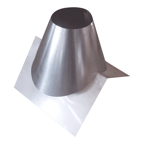 Summum Pro Adjustable Peak Flashing for Roof, Stainless Steel by Cabin Depot