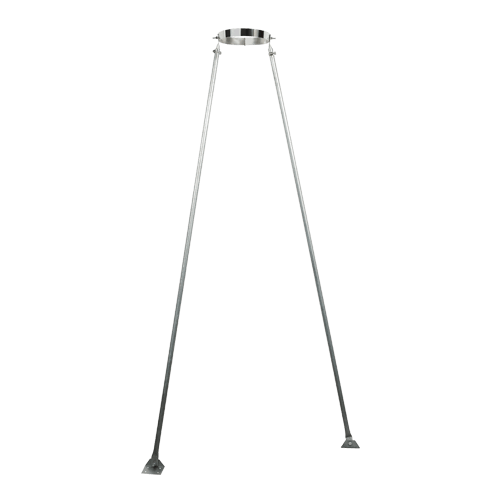 Summum Pro Extended Roof Bracket for chimney support, adjusts 5-10 ft, stainless steel ring, sold by Cabin Depot, SC-6ERB