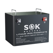 SOK Battery 12V 280Ah LiFePO4 Battery With Built-In Heater