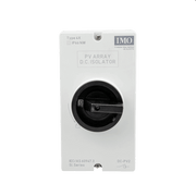 IMO DC Isolator Switch for solar panels, sold by Cabin Depot, ensures safe disconnection from photovoltaics.