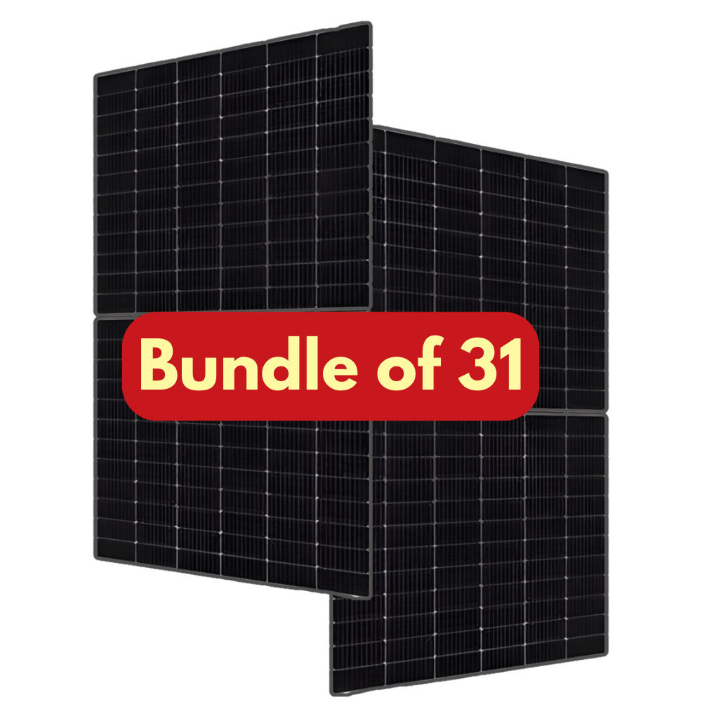 Panneau solaire biface JA Solar 620 W - Lot de 31