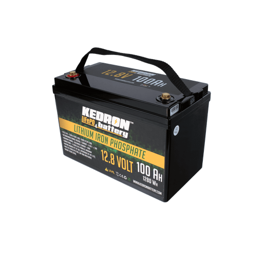 Kedron 12V 100AH LiFePO4 Battery - Batteries by Kedron