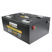 Kedron 24V 400AH LiFePO4 Battery available at Cabin Depot, lightweight and long-lasting lithium iron phosphate power source.