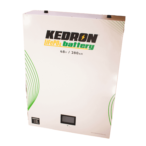 Kedron 48V 280AH 14.34kW LiFePO4 Indoor Battery UL Certified - Batteries by Kedron