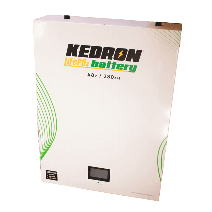 Kedron 48V 280Ah LiFePO4 Indoor Battery with UL Certification for Canada and USA installations