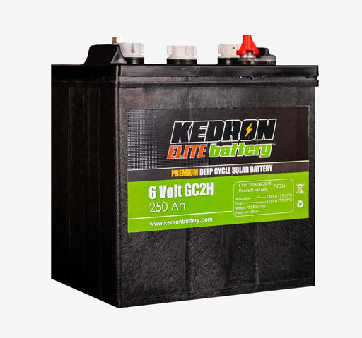 Kedron 6V 250AH GCH2 Flooded Deep Cycle Battery - by Kedron