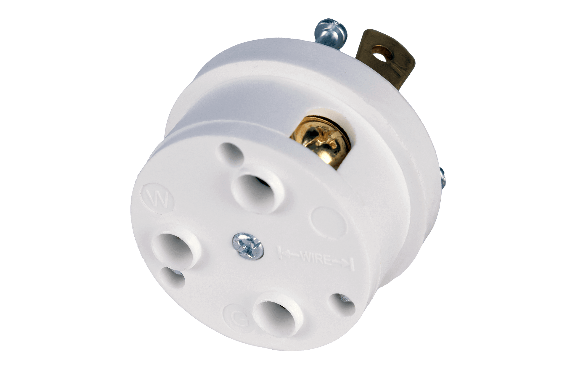 Kedron 120V AC NEMA L5-30P Twist Lock Plug from Cabin Depot for 30A applications, suitable for generators over 3000 watt.