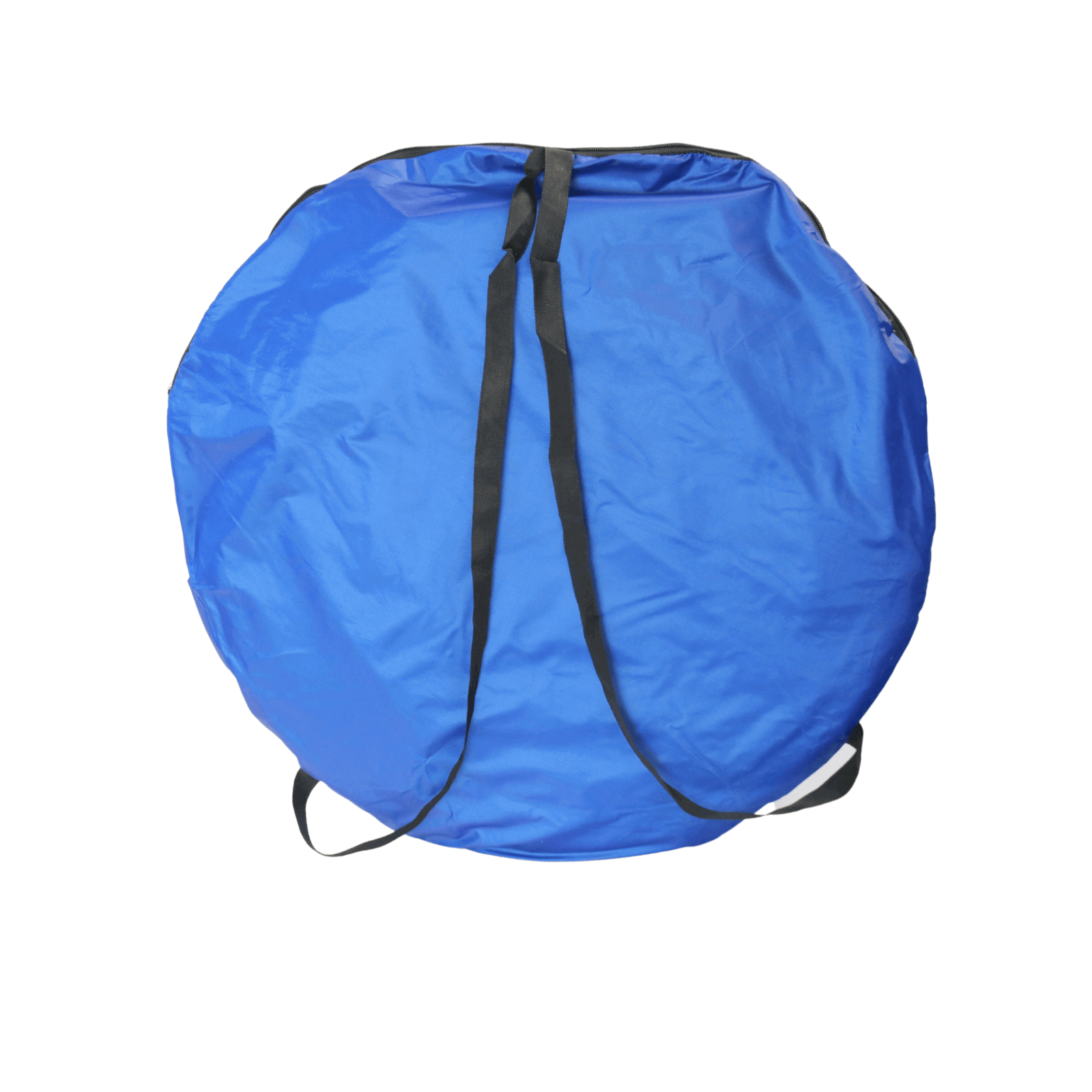 Blue carry bag for Kedron Pop Up Privacy Shelter Tent from Cabin Depot, featuring portable, lightweight design for easy transport.