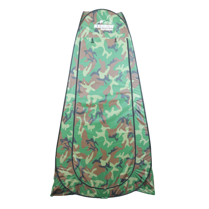 Kedron Outdoor pop up privacy shelter tent in camouflage design, portable and easy setup for camping and outdoor use.