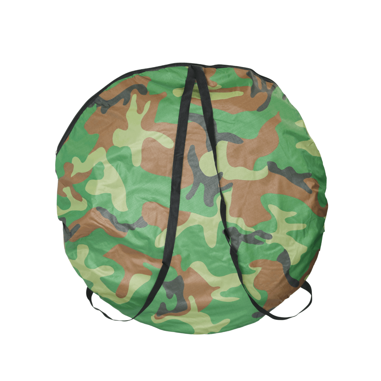 Camo carrying bag for Kedron Pop Up Privacy Shelter Tent, portable and easy to transport. Available at Cabin Depot.