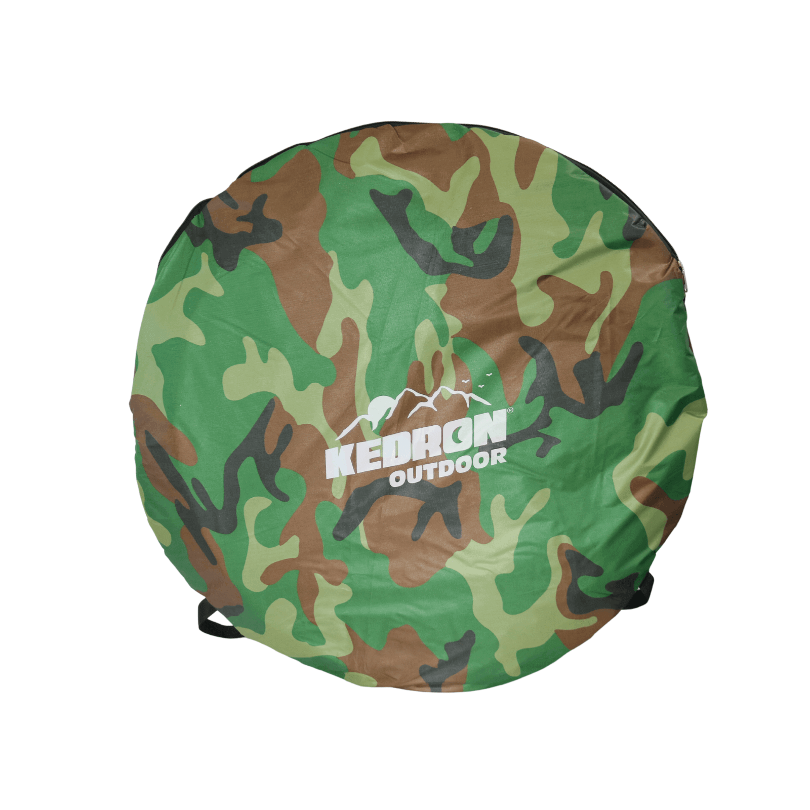 Kedron Outdoor pop up privacy shelter tent in camouflage, available at Cabin Depot. Portable and easy setup for camping and outdoor use.