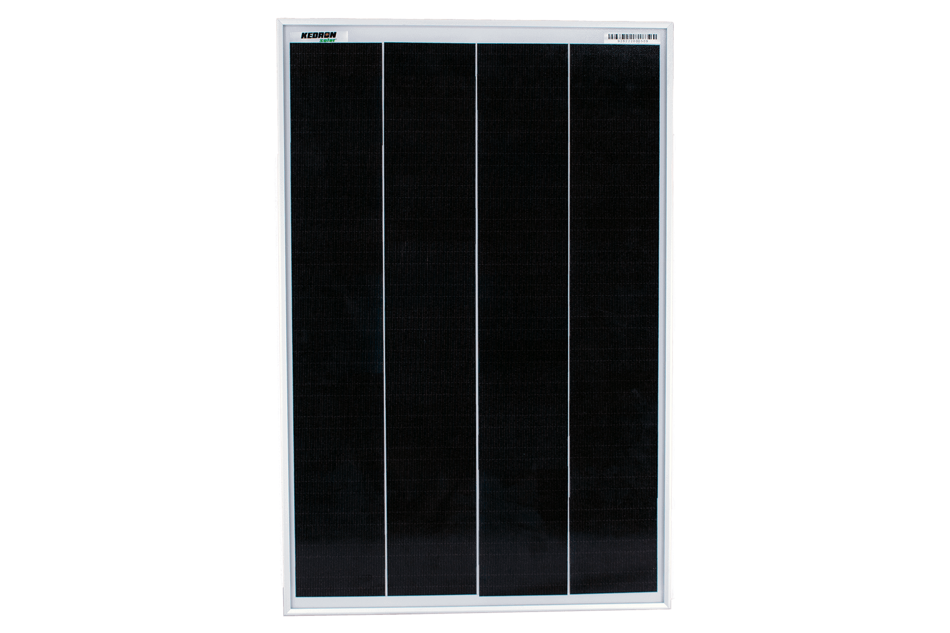 Kedron 30W Mono Solar Panel with aluminum frame and waterproof MC4 connectors available at Cabin Depot