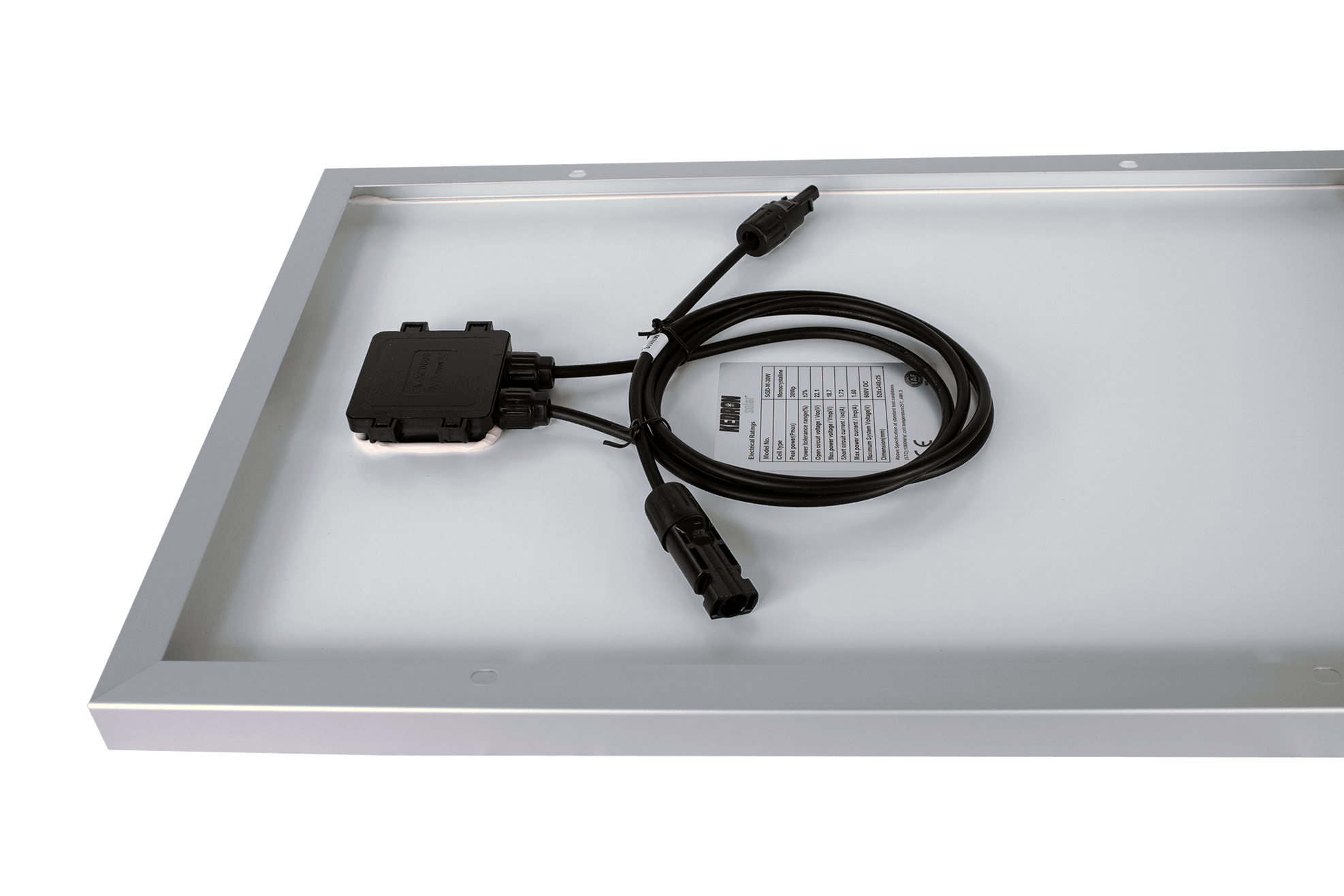 Kedron Solar 30 Watt Mono Solar Panel Cabin Depot Canada — The Cabin