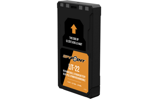 Spypoint LIT-22 Rechargeable 7.4V Lithium Battery pack - Uncategorized by SpyPoint