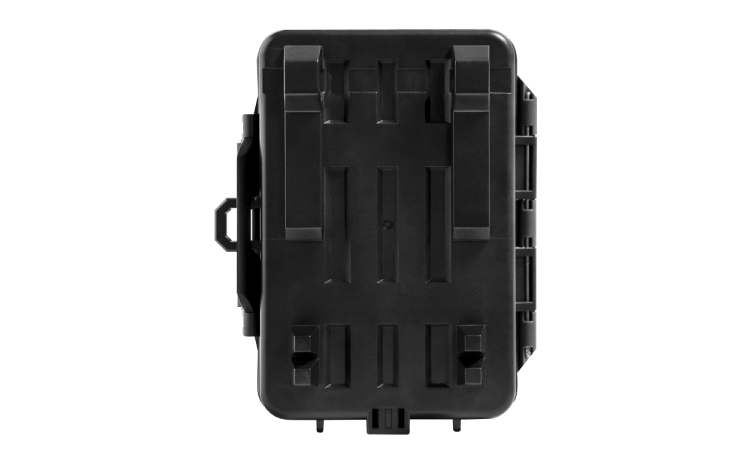 Back view of Spypoint Force-48 Trail Camera available at Cabin Depot. High-resolution 48MP with easy setup and multiple capture modes.