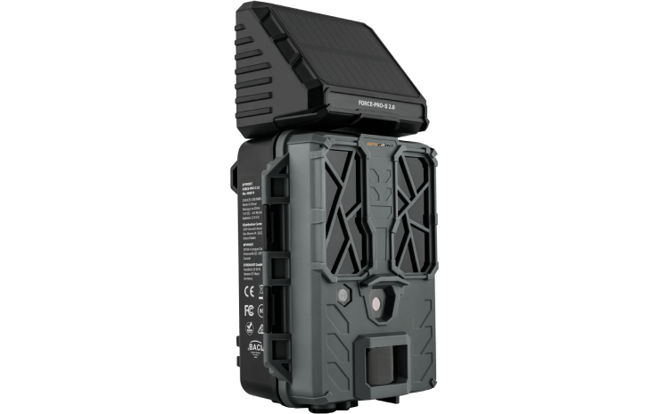 Spypoint Force-Pro 2.0 Solar Trail Camera, 4K imaging, solar power, available at Cabin Depot