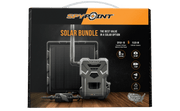 Spypoint Flex-M Digital Camera with SPLB-10 Solar Panel Bundle from Cabin Depot, ideal for long-lasting solar-powered surveillance.