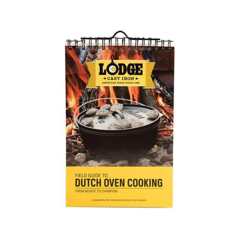 Lodge Field Guide to Dutch Oven Cooking book cover - 120-page cookbook for outdoor recipes from the Cabin Depot collection.