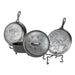 Lodge Wildlife Series 5 Piece Cast Iron Cookware Set with iconic animal designs, includes skillet and Dutch oven.