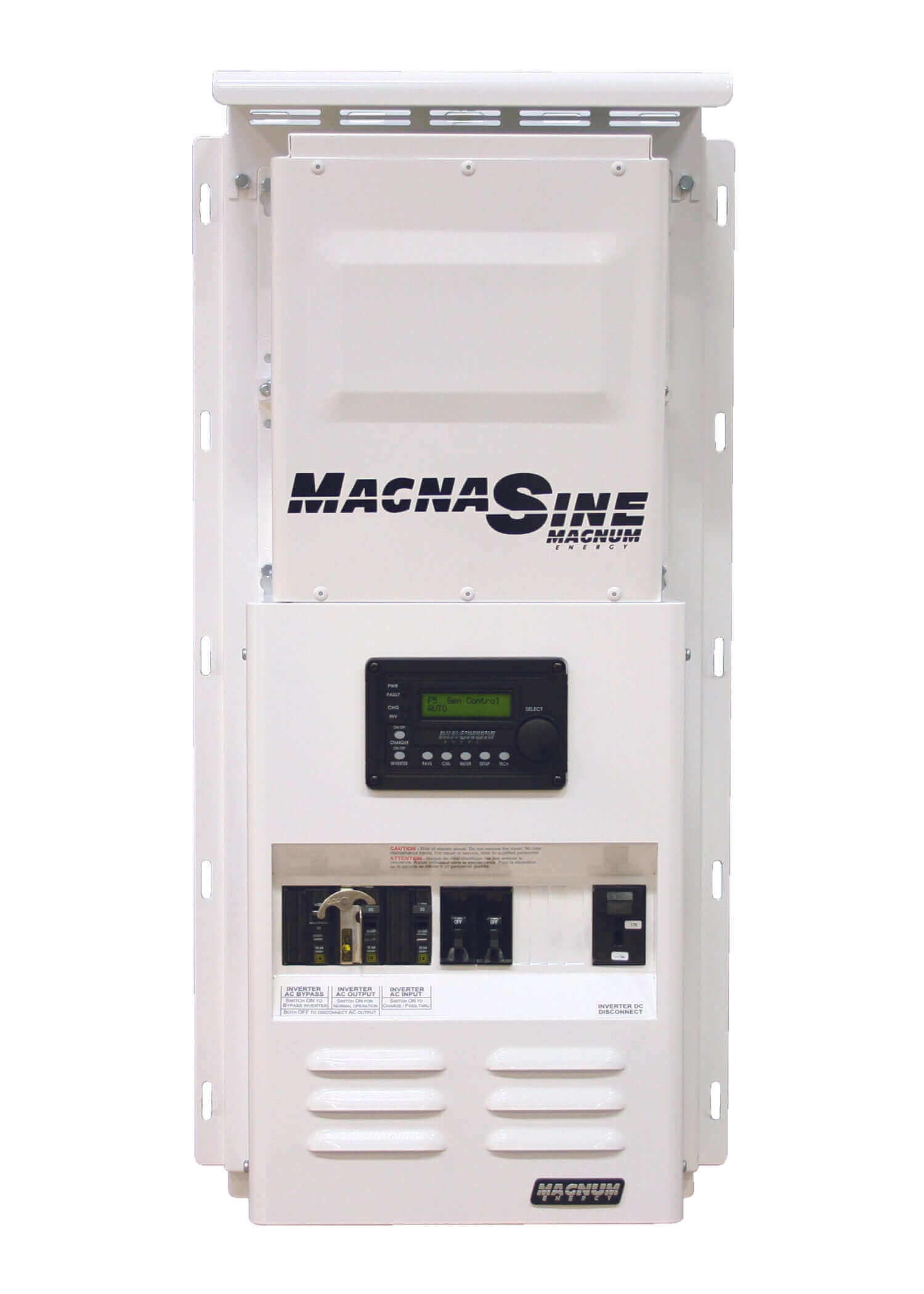 Magnum MMP175-30D Mini Panel for inverters at Cabin Depot, suitable for 24 or 48 volt systems, easy installation, inverter sold separately.